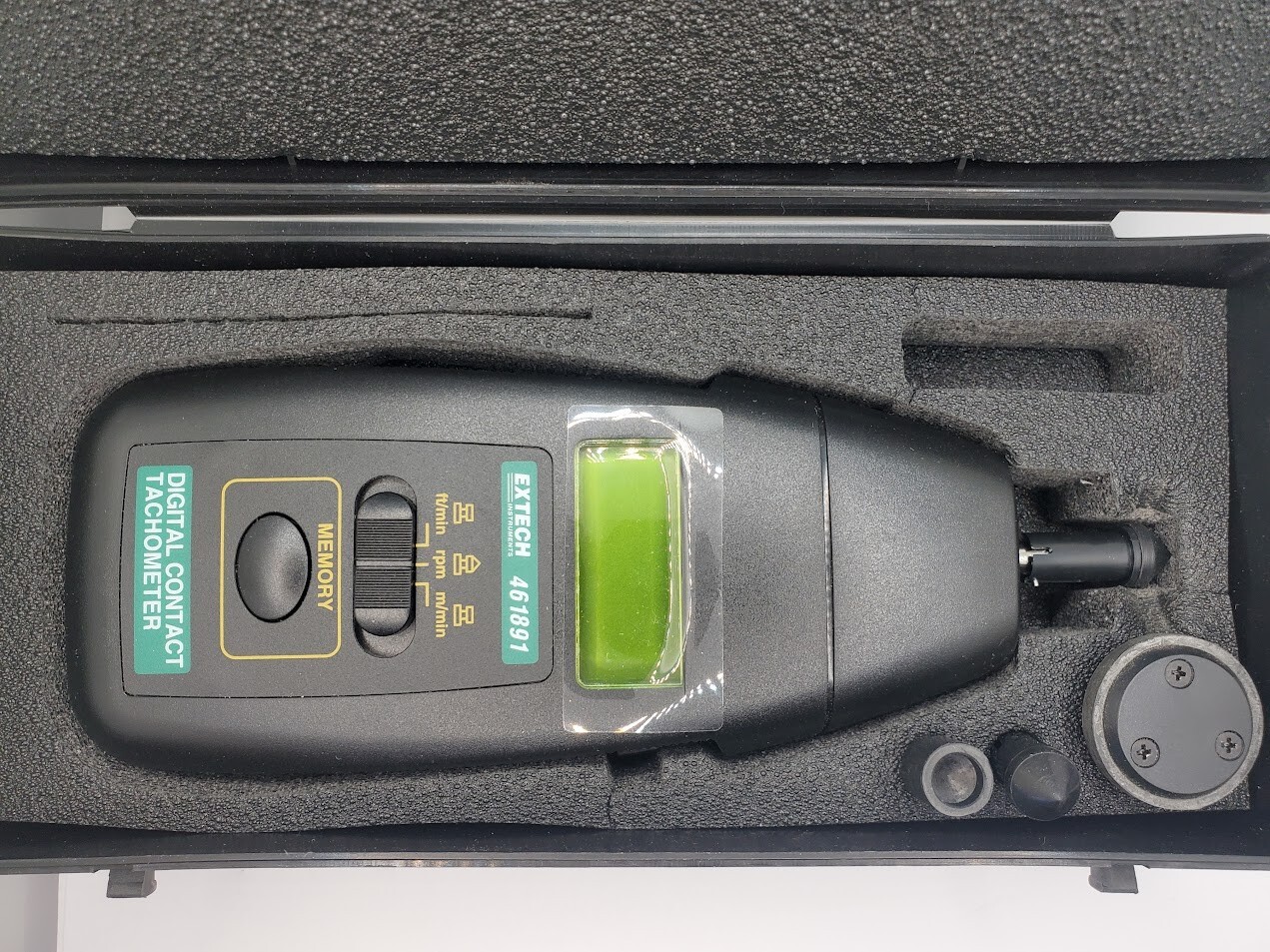 Extech Digital Contact Handheld Tachometer 461891 – Excellent Condition