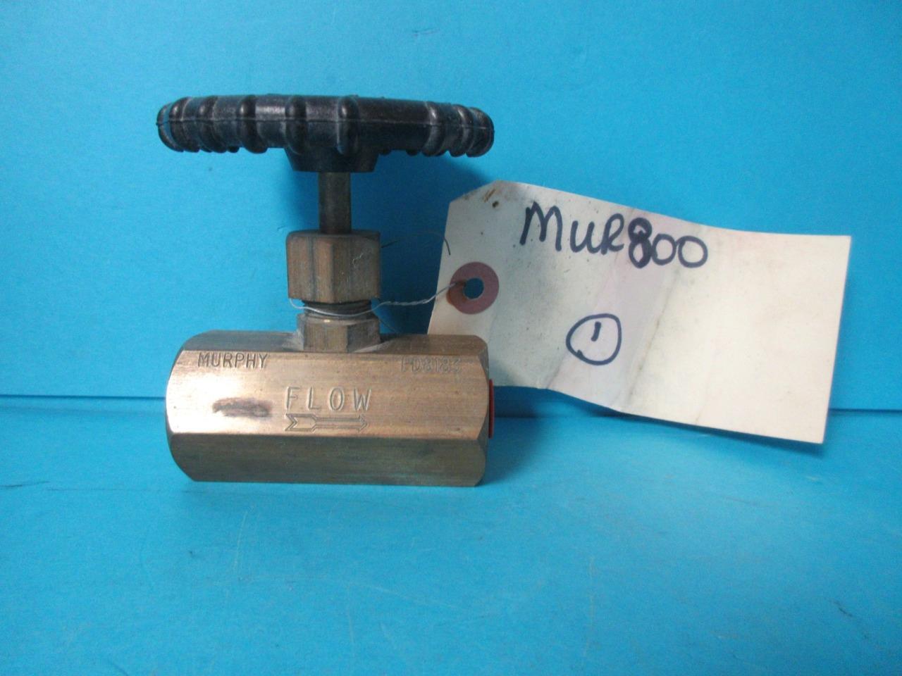 FRANK W MURPHY PD8183- 1/4 X 1/4 PULSATION DAMPER 55700204 CK-3 PD8100 SER