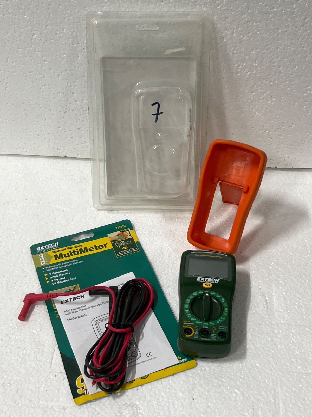 Extech EX310 Digital Multimeter 2000 Accounts CATIII 600V