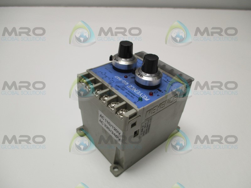 KEYENCE EG-547 AMPLIFIER UNIT NSNP