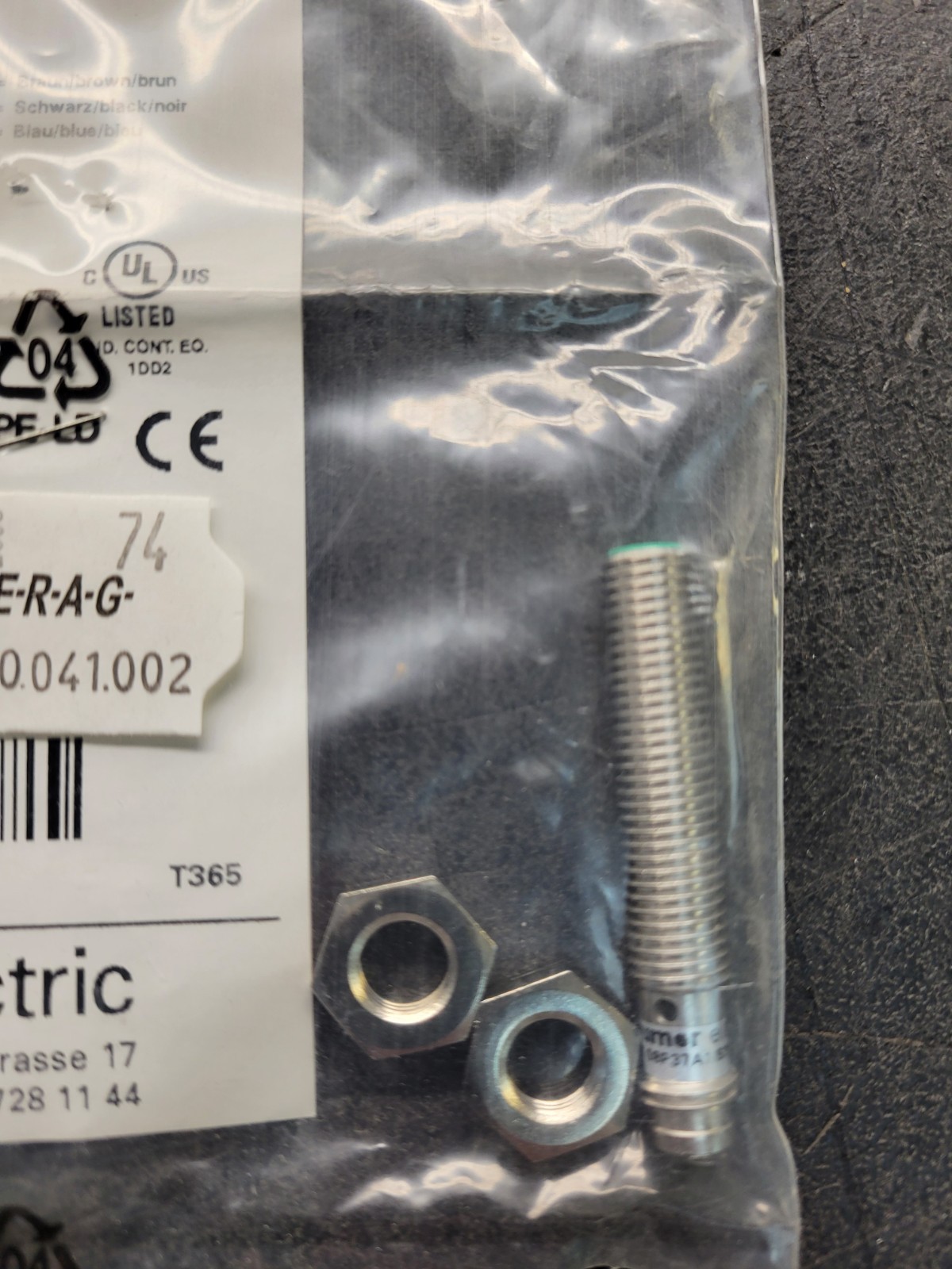 Baumer Electric IFRM-08P37A1/S35L Sensor.