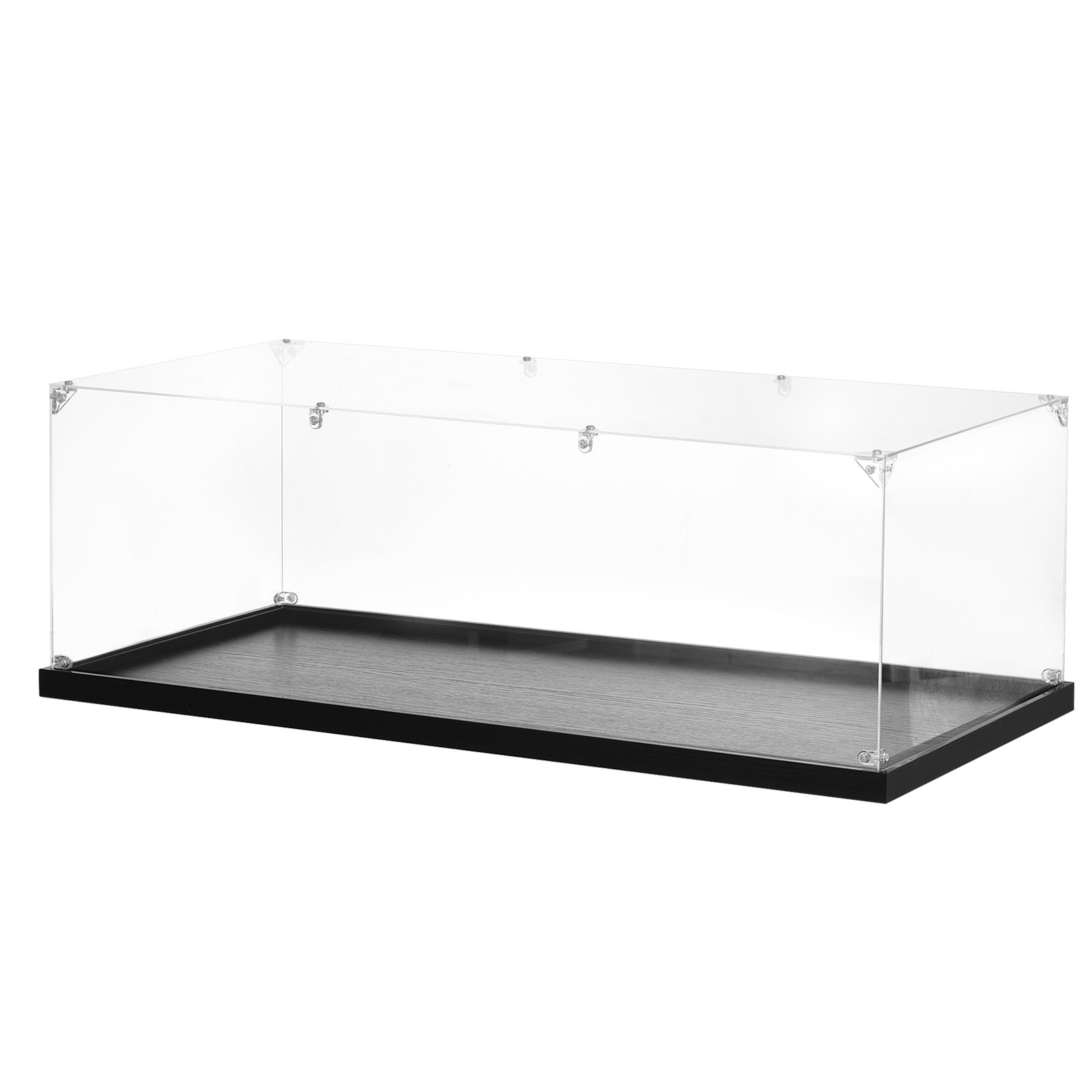 Acrylic Display Case, 11.8″x24.4″x8″ Clear Display Box Assemble Dustproof