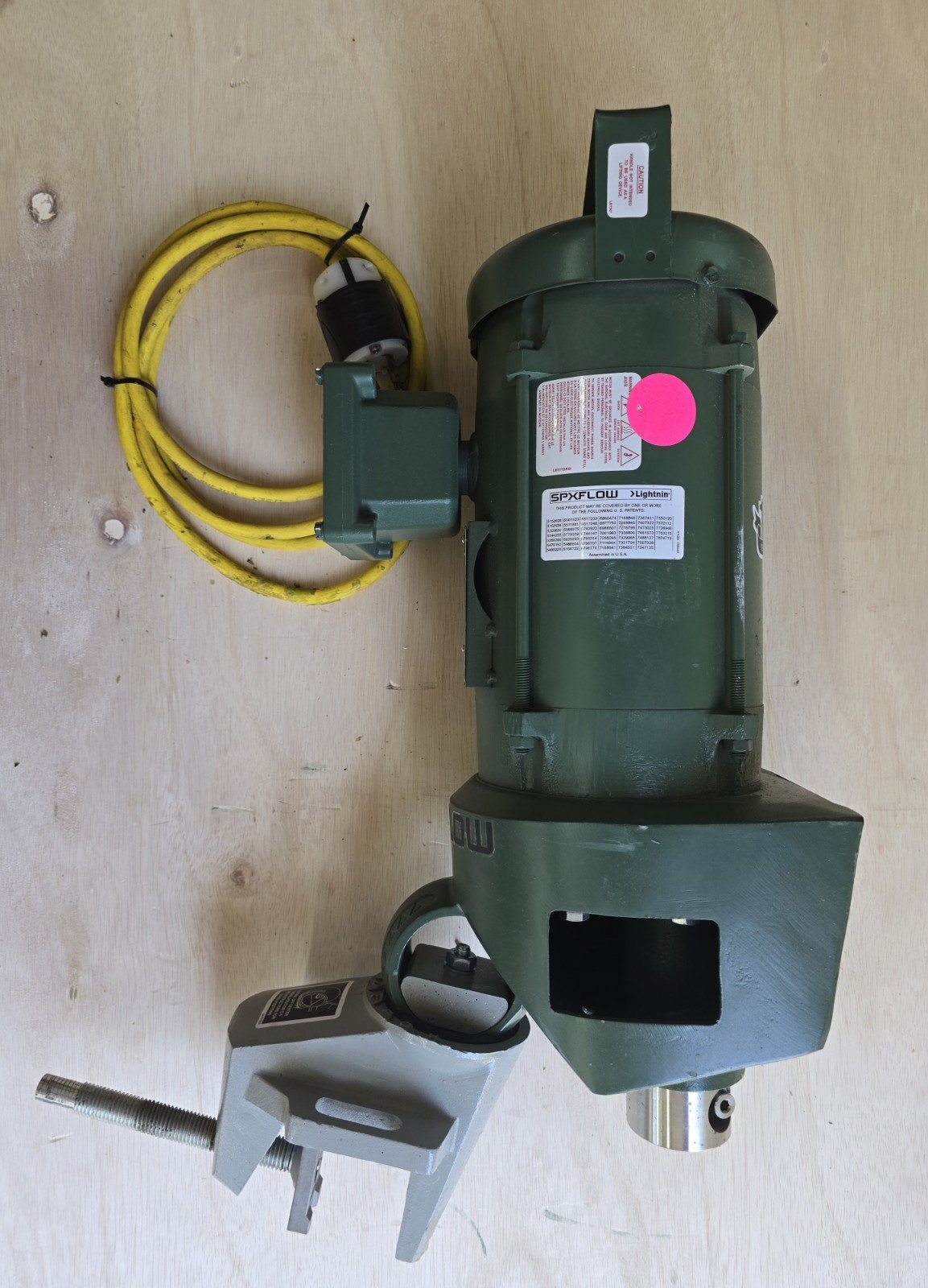 SPX FLOW Lightnin XJ30 Mixer CW Rotation 230/460V MFD 2023