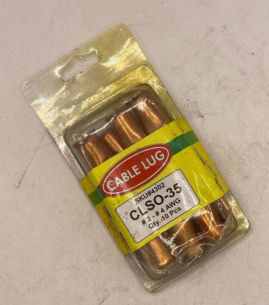 Cable Lug Clamp Connection #4302 CLSO-35 – QTY 10 Pcs – LOT OF 2🔔