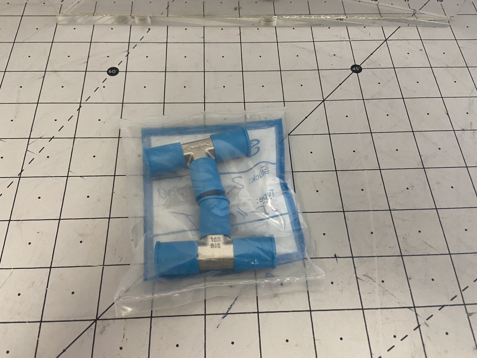 Swagelok SS VCR Face Seal Fitting PN: SS-4-VCR-T