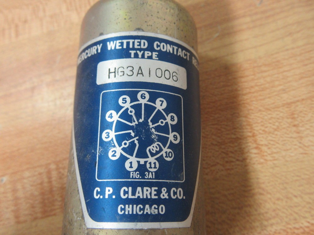 C.P. Clare & HG3A1006 Wetted Contact Relay