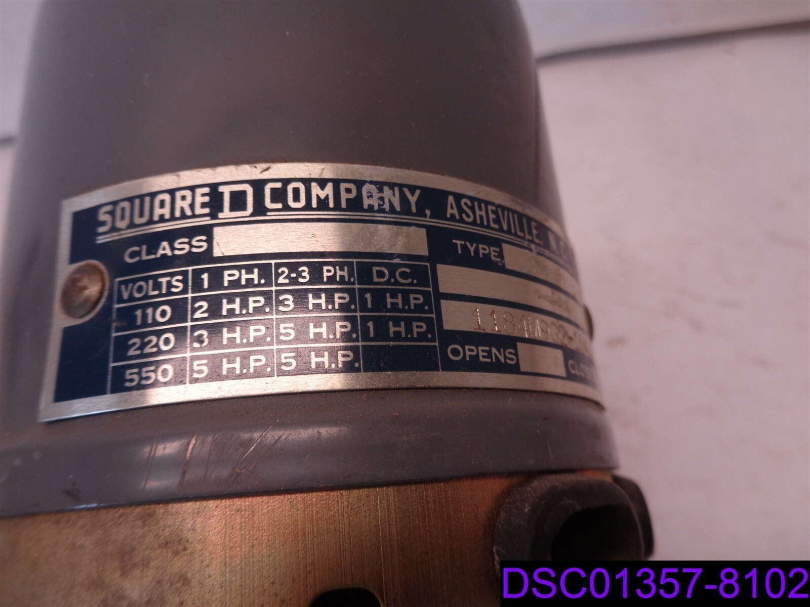 Square D 1184M9G2-164