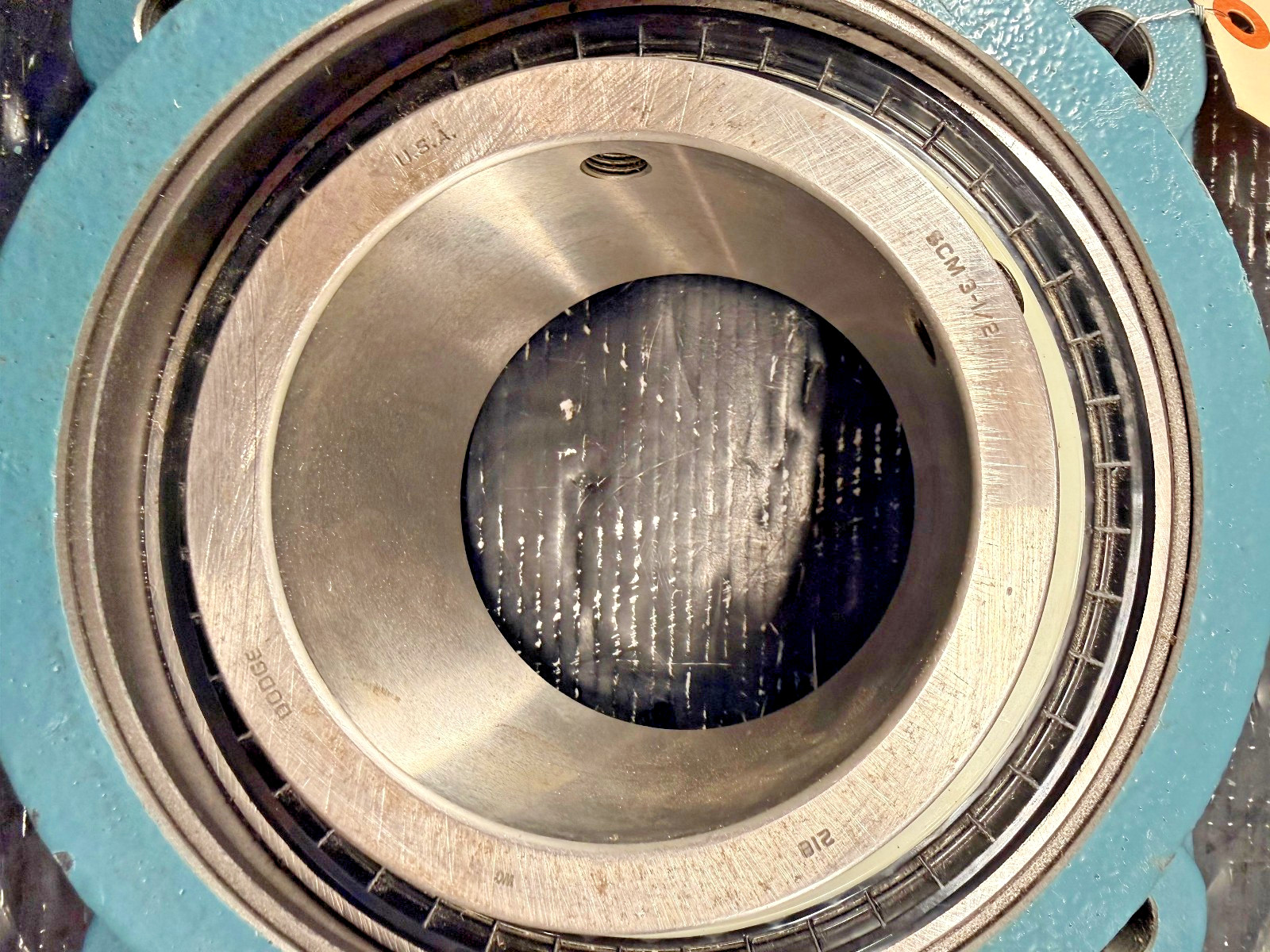 1 NEW DODGE 124084 SCM 3-1/2 4-BOLT FLANGE BEARING NNB ***MAKE OFFER***
