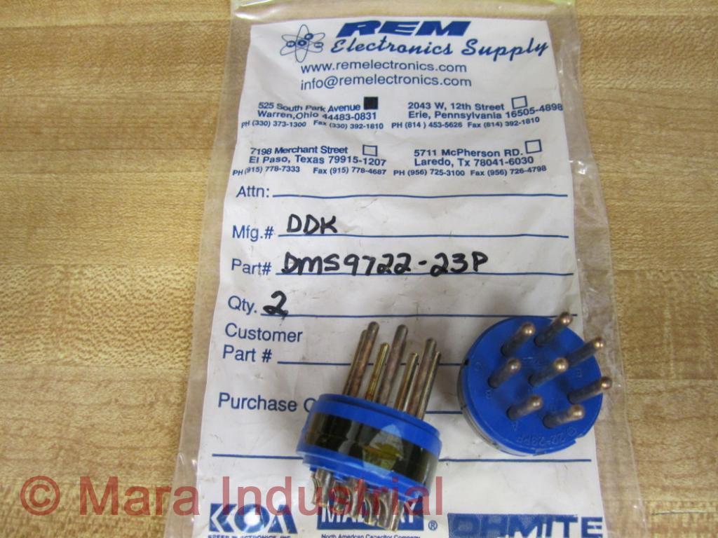 DDK DMS9722-23P Circular Insert DMS972223P (Pack of 2)