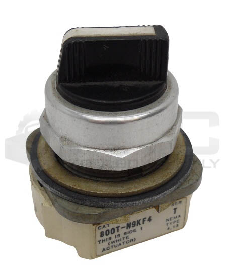 ALLEN BRADLEY 800T-N9KF4 SER T 4 POSITION SELECTOR SWITCH NEMA TYPE 4,13