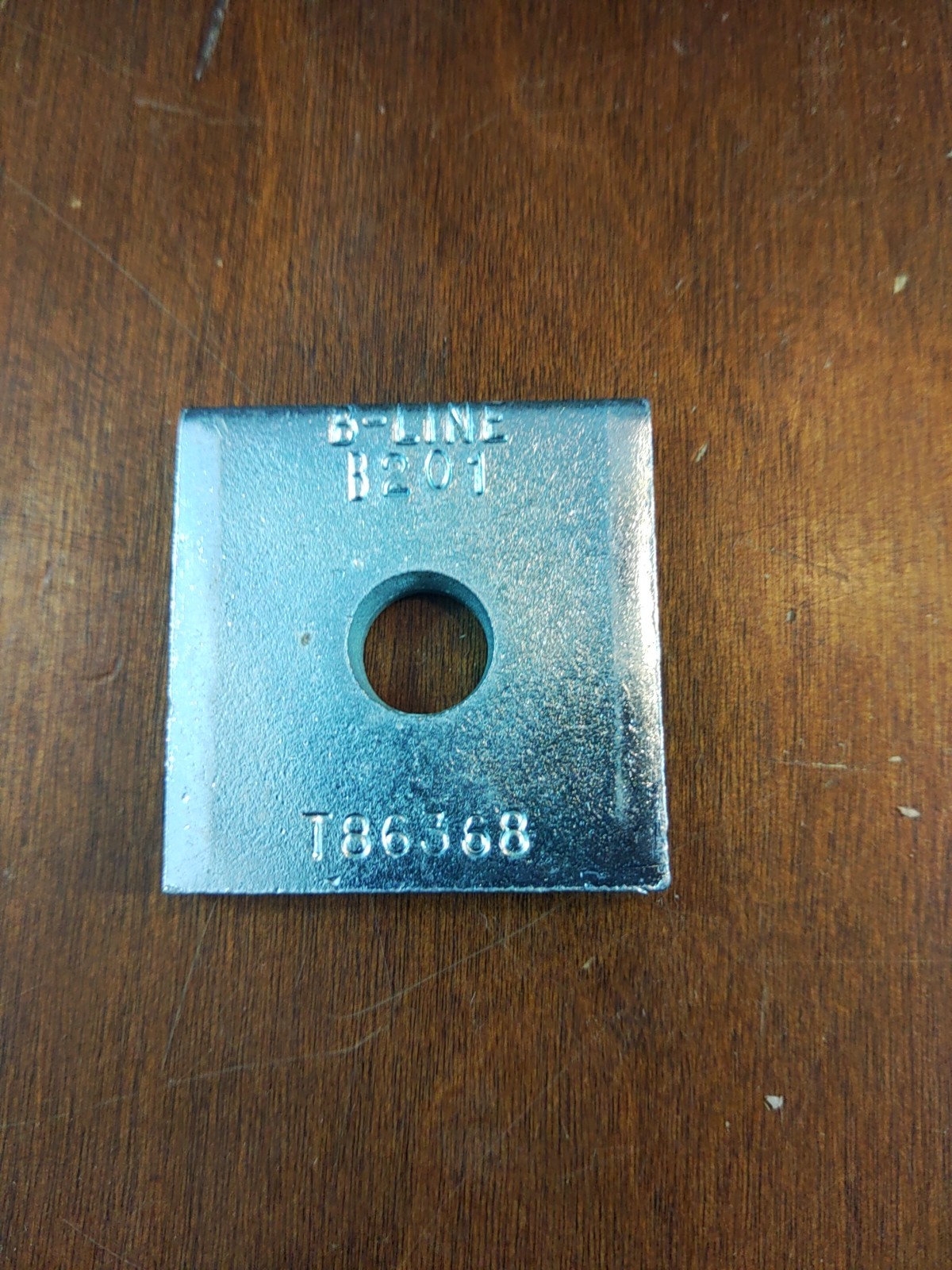 Eaton B-Line B201ZN 3/8″ Square Strut Washer Zinc Plated 100 Pcs – New In Box
