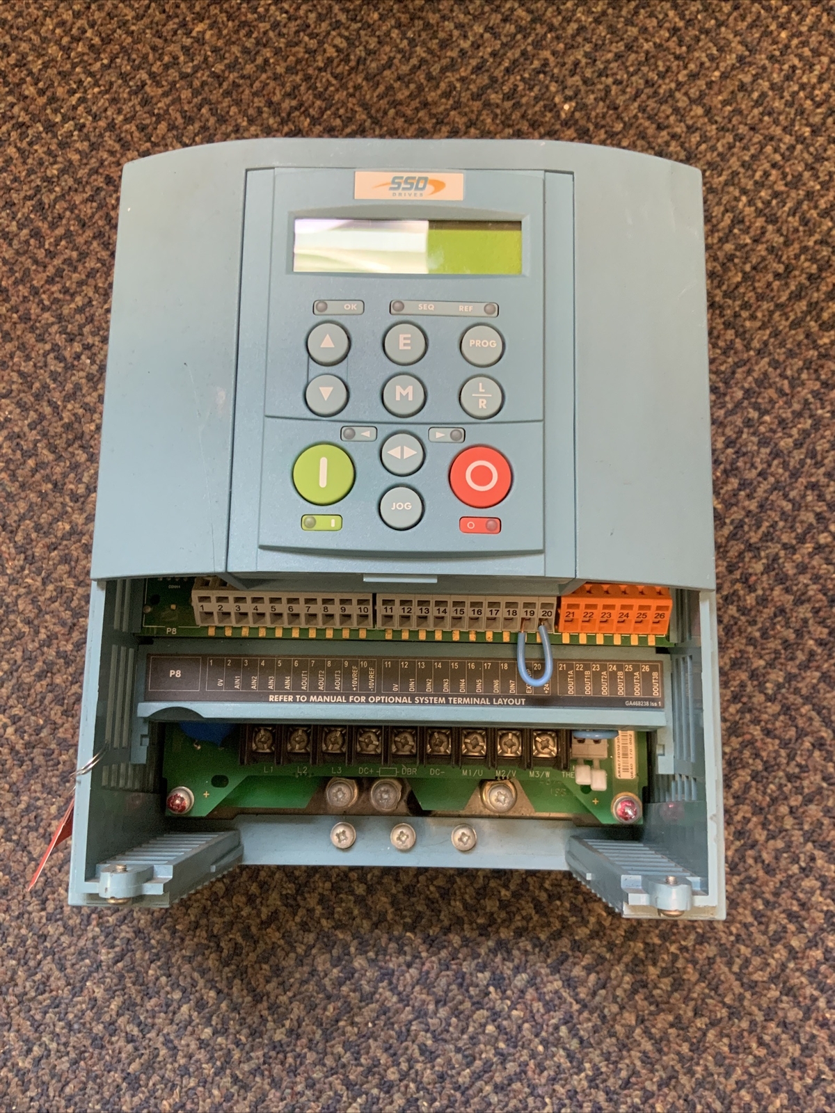 Eurotherm/Parker Drive 690+0001/460/1BN 690PB/0007/400/3/0/0021/US/0/0/0/0 1HP