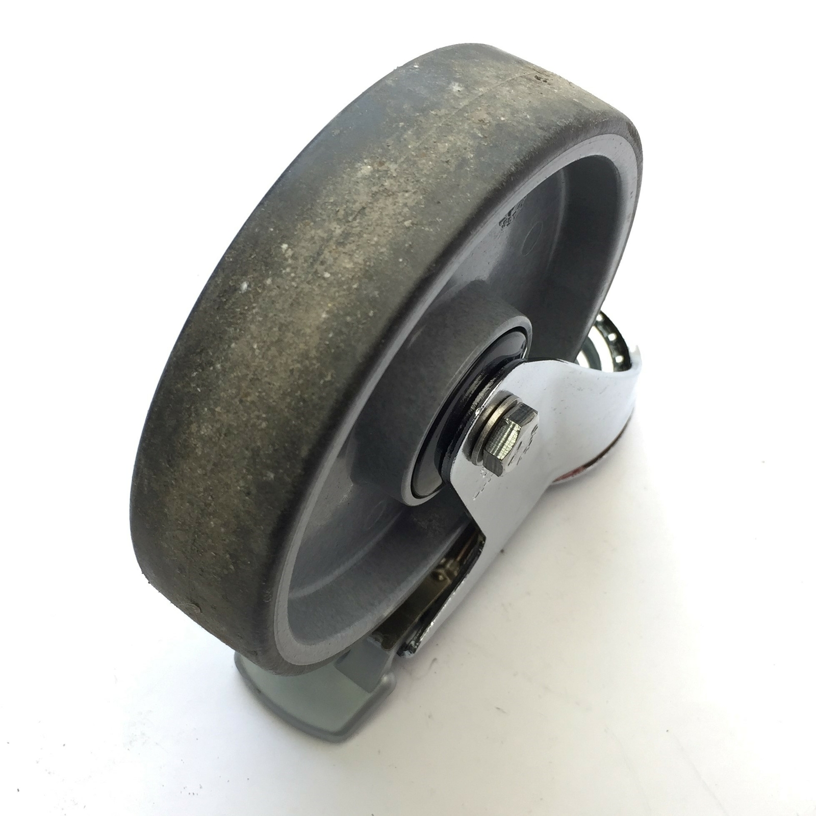 Lot of 4 Bosch Rexroth 3842524499 Clean Room Locking Heavy-Duty Casters, 125mm