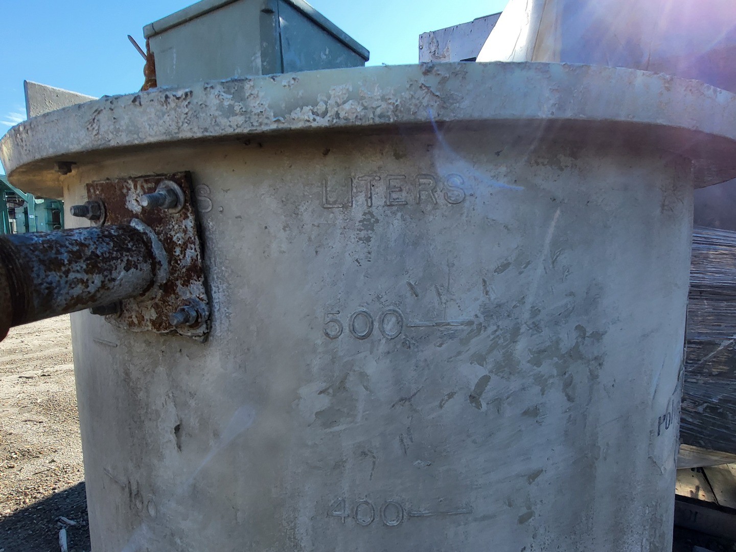 APPCOR CYB-25 Lime Slurry Mixing Tank w/ Agitator – Chemical Mixers