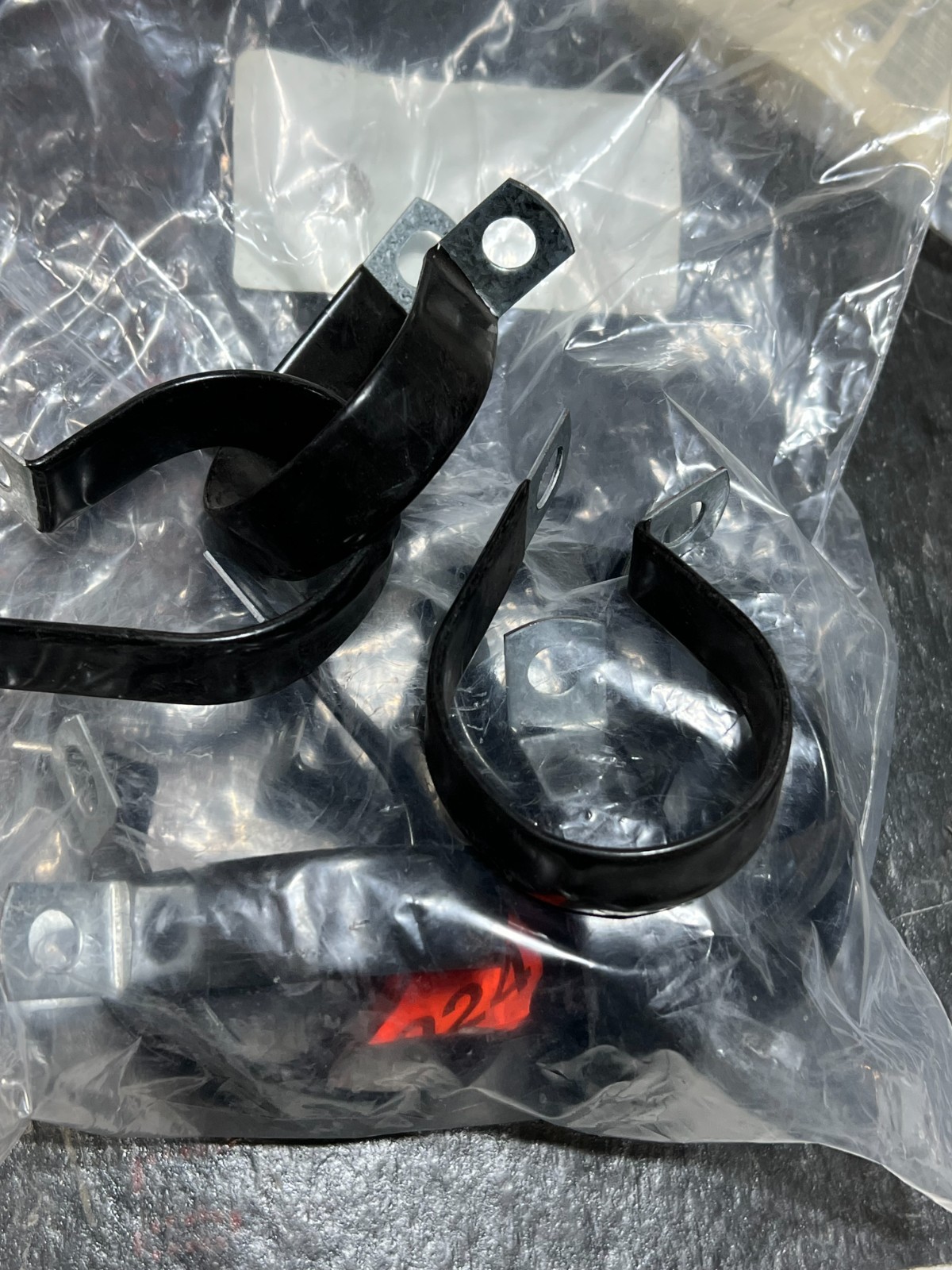 “2 vinyl loom clamps 10pcs nos no packaging 8863t84