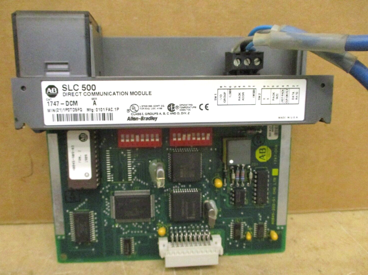 Allen-Bradley SLC 500 1746-P3 Ser A 1747-DCM Ser A 1747-SDN 48661GN