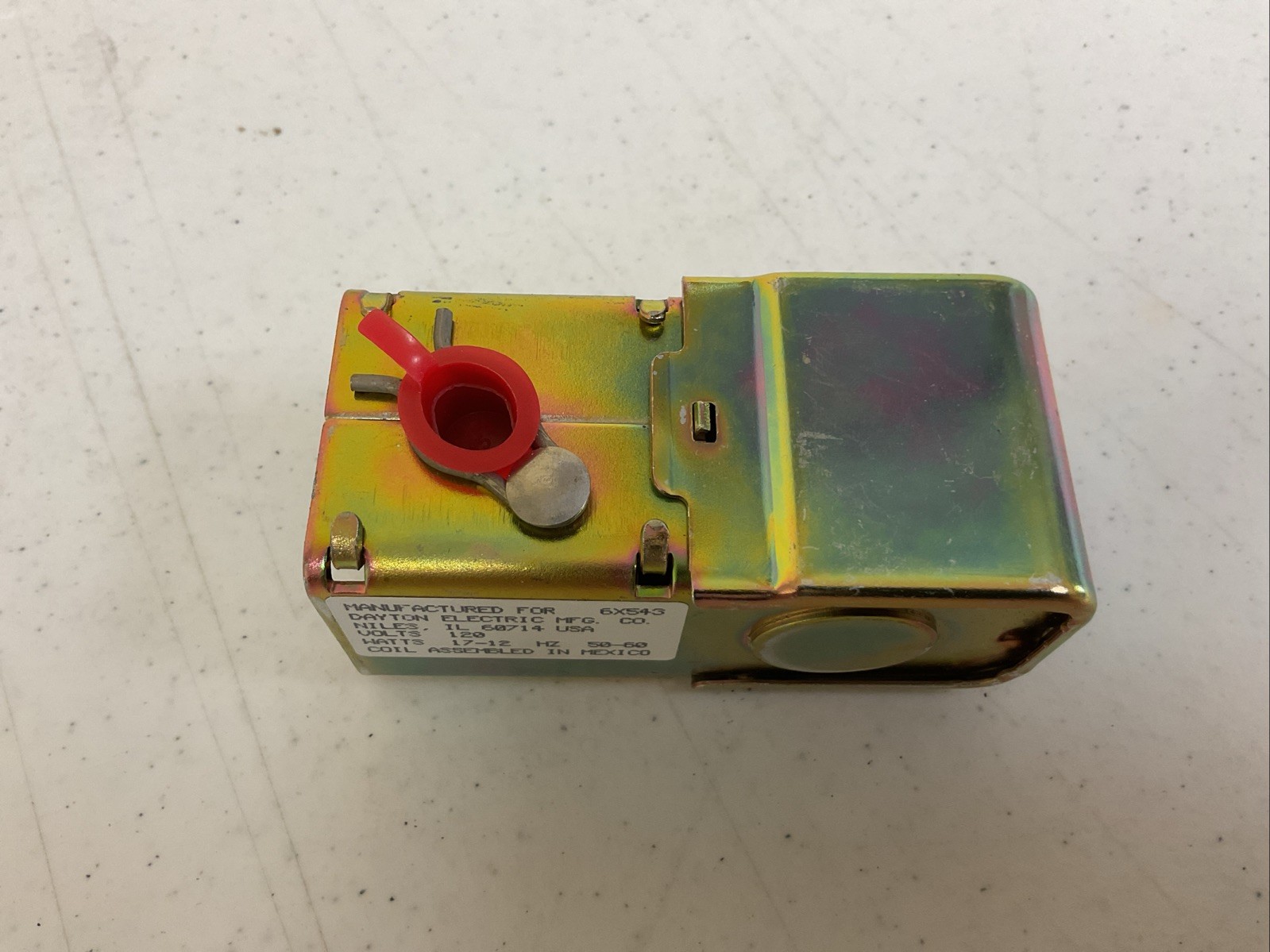 NEW DAYTON 6X543 SOLENOID COILS 120 VOLTS 50-60 HZ 6” LEADS, FREE SHIPPING