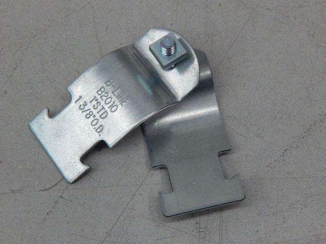 Cooper B-Line B2010ZN, 1-Inch Rigid Conduit Pipe Clamp (Lot of 10)