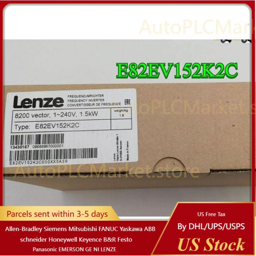 1PC E82EV152K2C NEW LENZE E82EV152K-2C LENZE FREQUENCY INVERTER Fast shipping