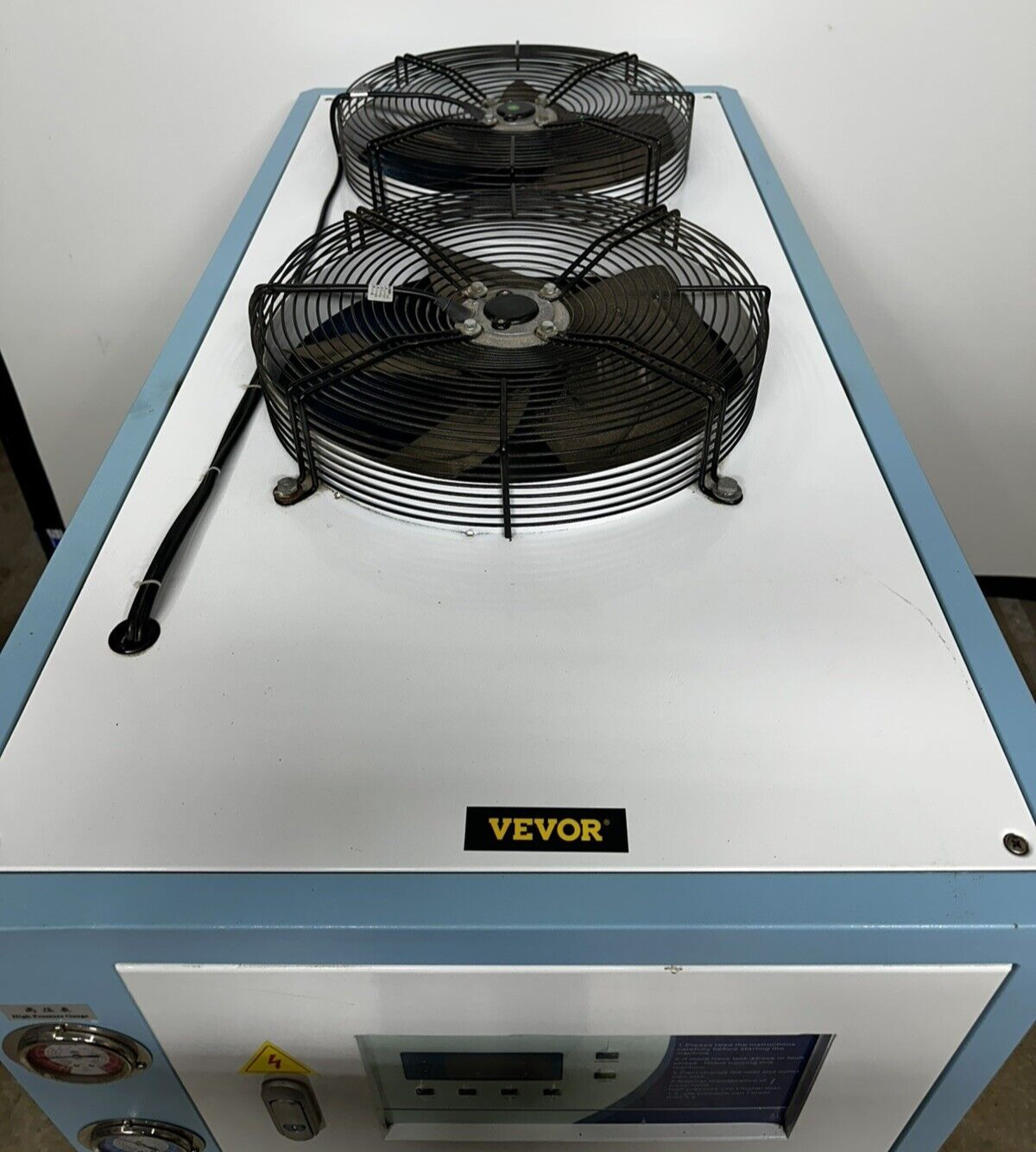 Vevor LC-05A Air cooled Water Chiller 4.51KW – 60Hz- 3PH – 220V – Unused