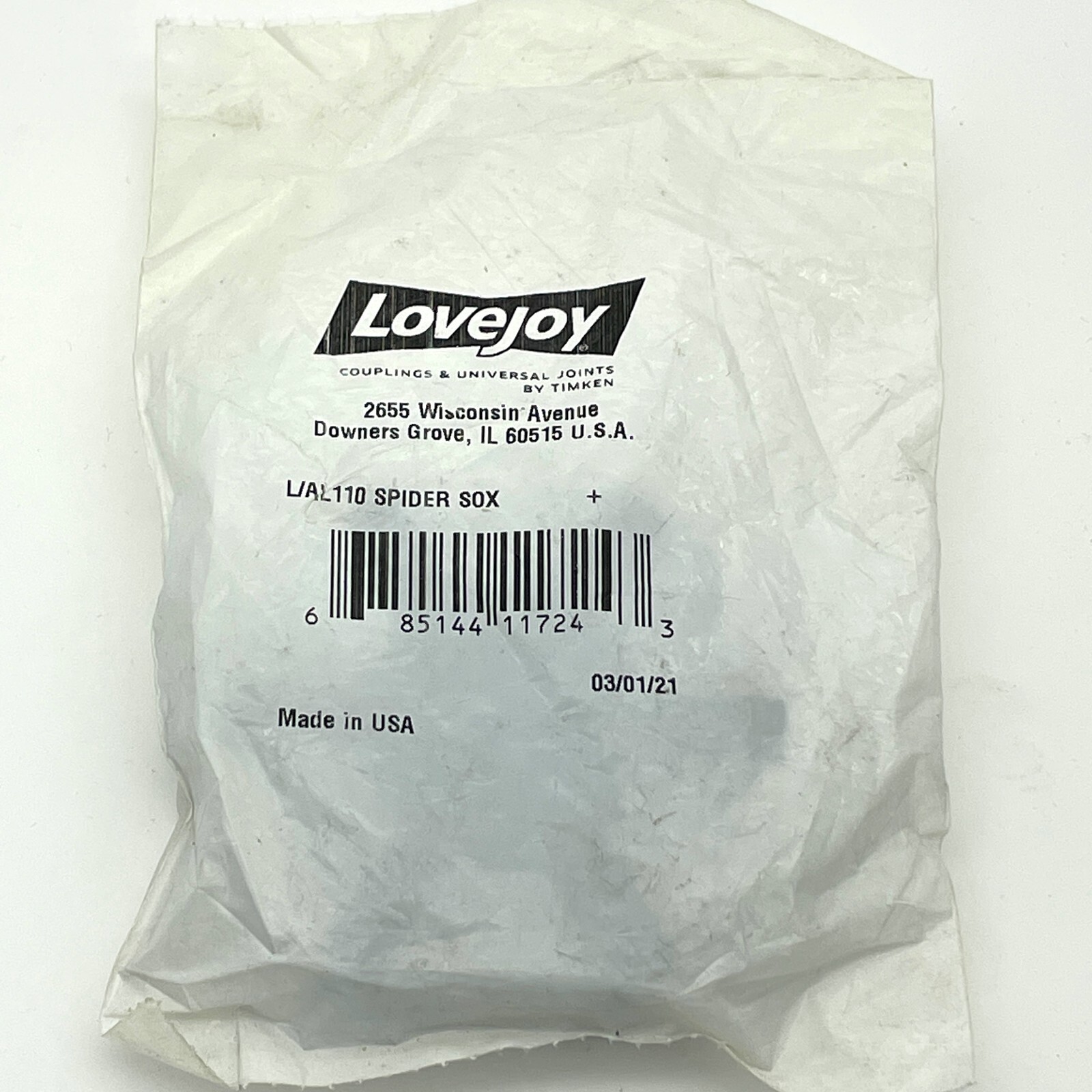 NEW Lovejoy L/AL110 Spider SOX 68514411724