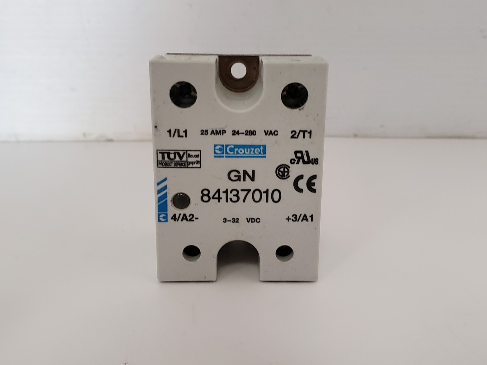 CROUZET GN 84137010 SOLID STATE RELAY 25A 24-280V AC 3-32VDC