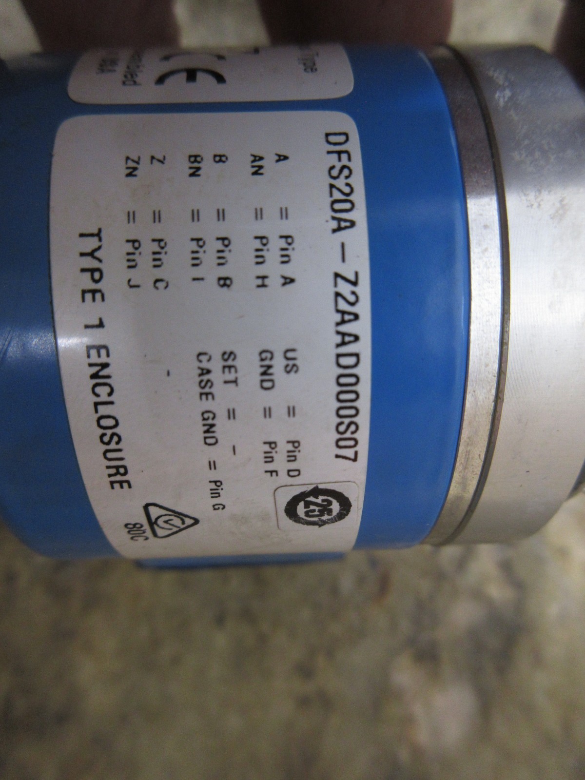 HARDINGE COBRA LC-65 SICK DFS20A-Z2AAD000S07 IDENT NR 1077818 ENCODER WARRANTY