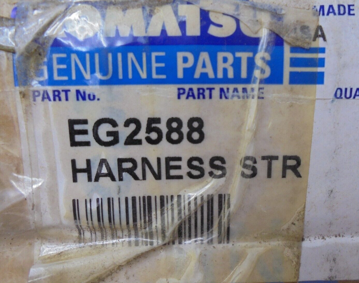 Komatsu EG2588 Harness STR