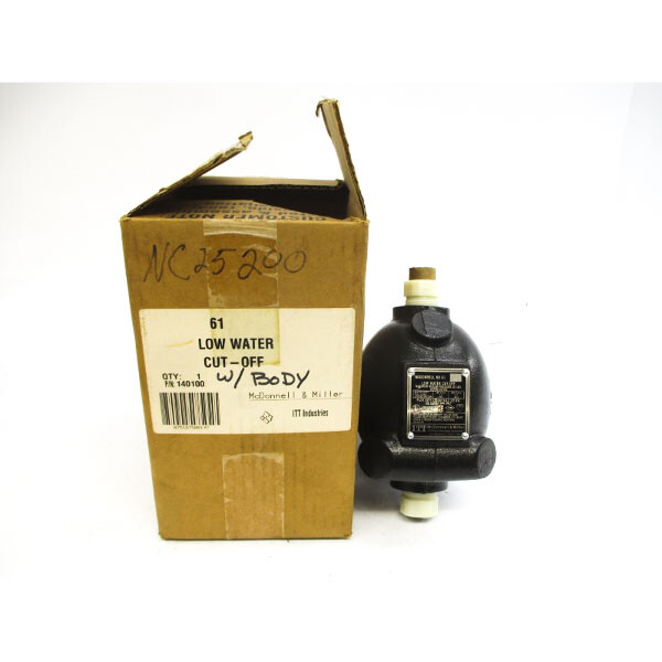 ITT MCDONNELL & MILLER 61 140100 120-240VAC 7.4A 3″ NSMP