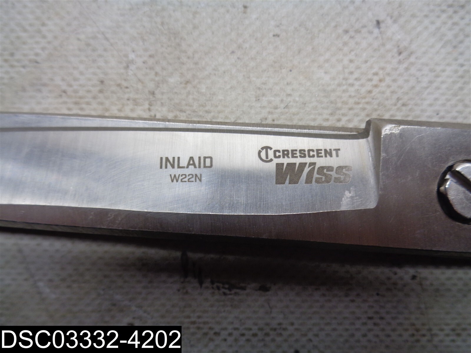 Used: W22N Crescent Wiss Inlaid 12-1/2″ Long 6″ Blade Scissors