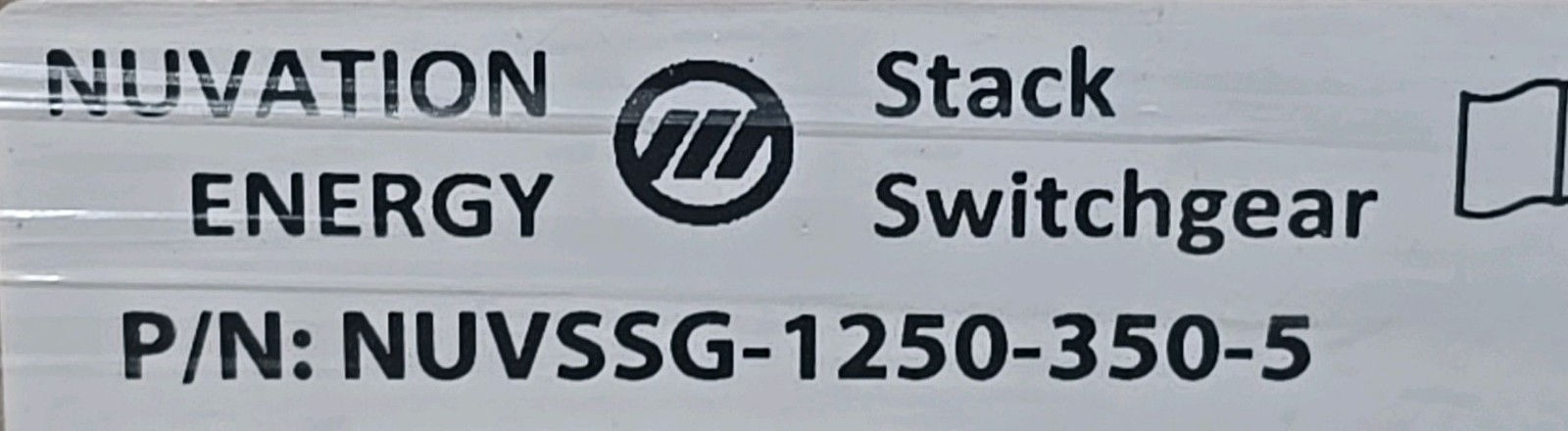 Nuvation Energy G4 High Voltage Battery Management System BMS Stack Switchgear