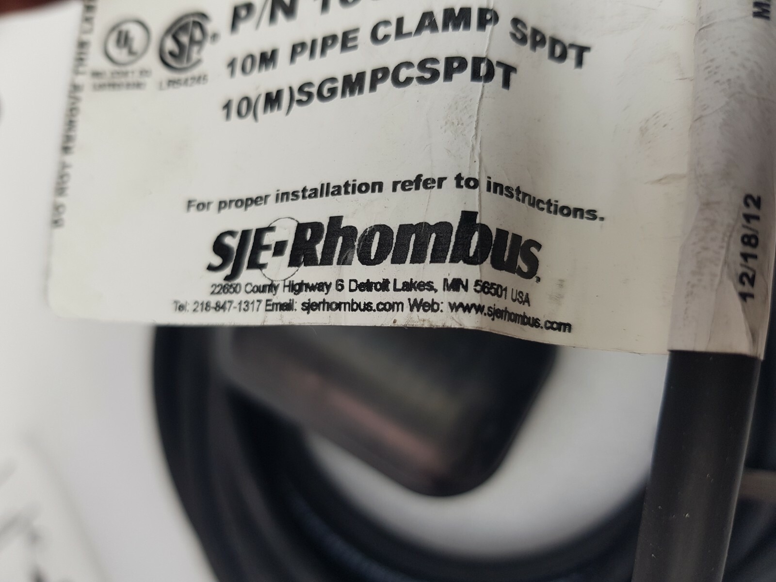 SJE-Rhombus signalmaster spdt control switch 1006114