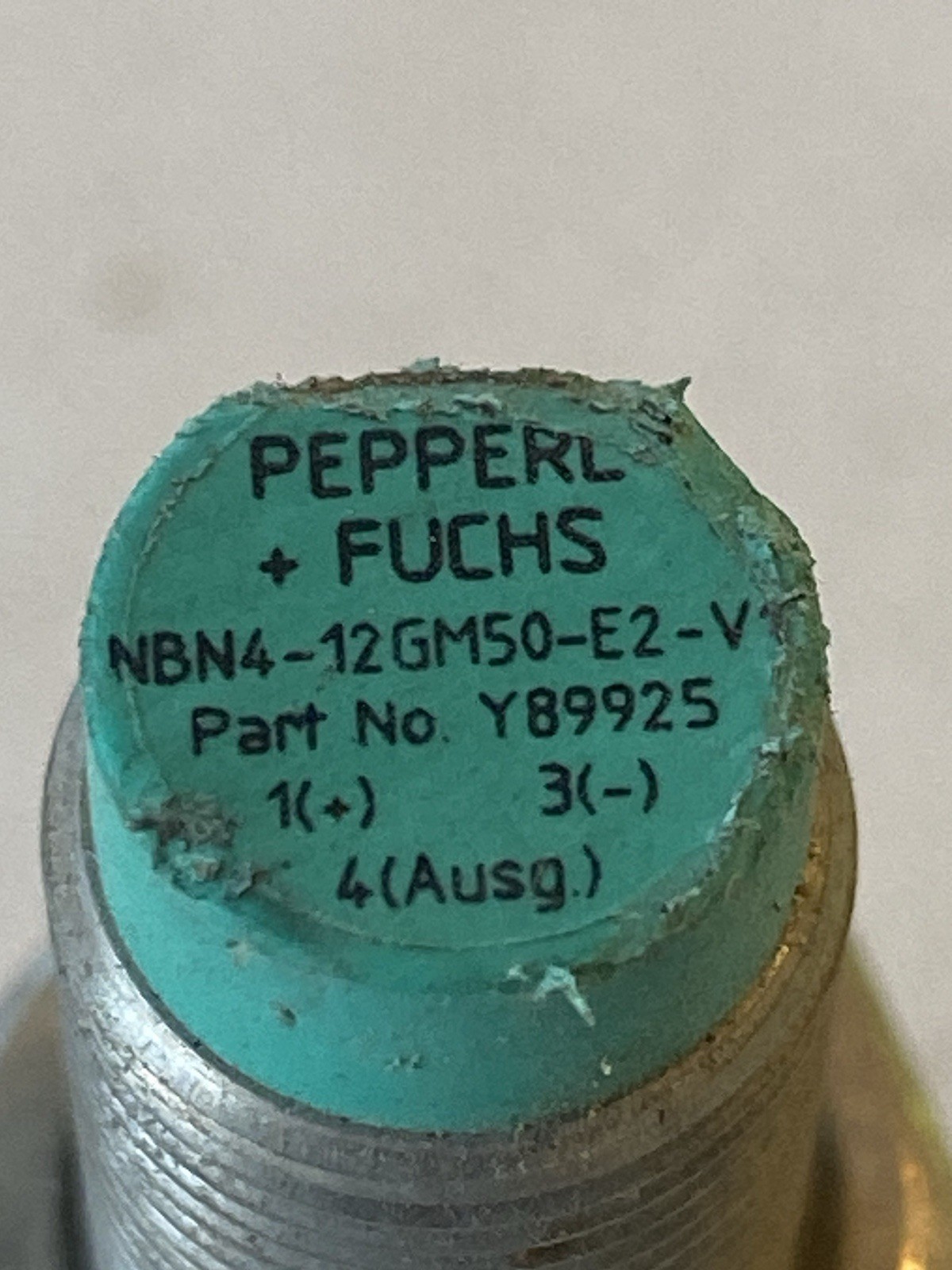 PEPPERL+FUCHS NBN4-12GM50-E2-V1 PROXIMITY SENSOR INDUCTIVE 5-36VDC (LOT OF 2)