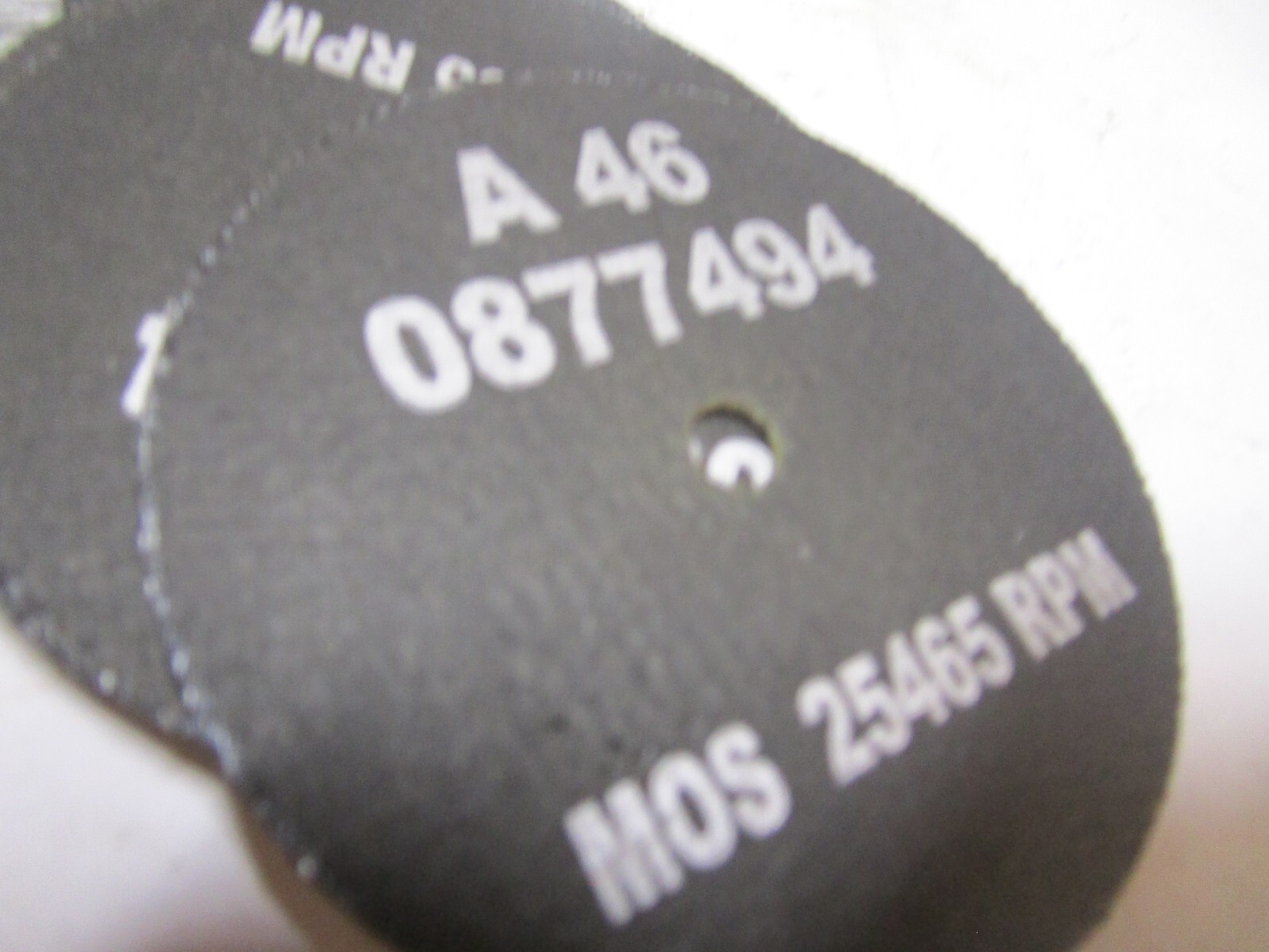 3″ 0.040″ 1/4″ 60 Grit Medium Aluminum Oxide Die Grinder Cutting Wheel QTY 10