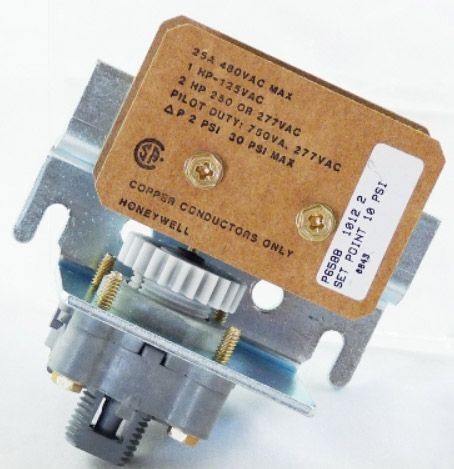 Honeywell P658E1167 Pneumatic Electric Switch 2-25 psi Replacement MPN