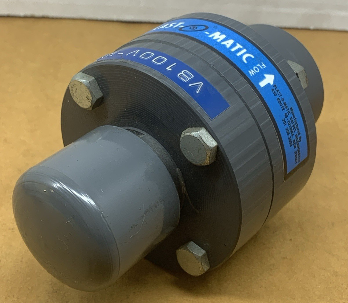 PLAST-O-MATIC VB100V-PV VACUUM BREAKER 1″ **NEW**