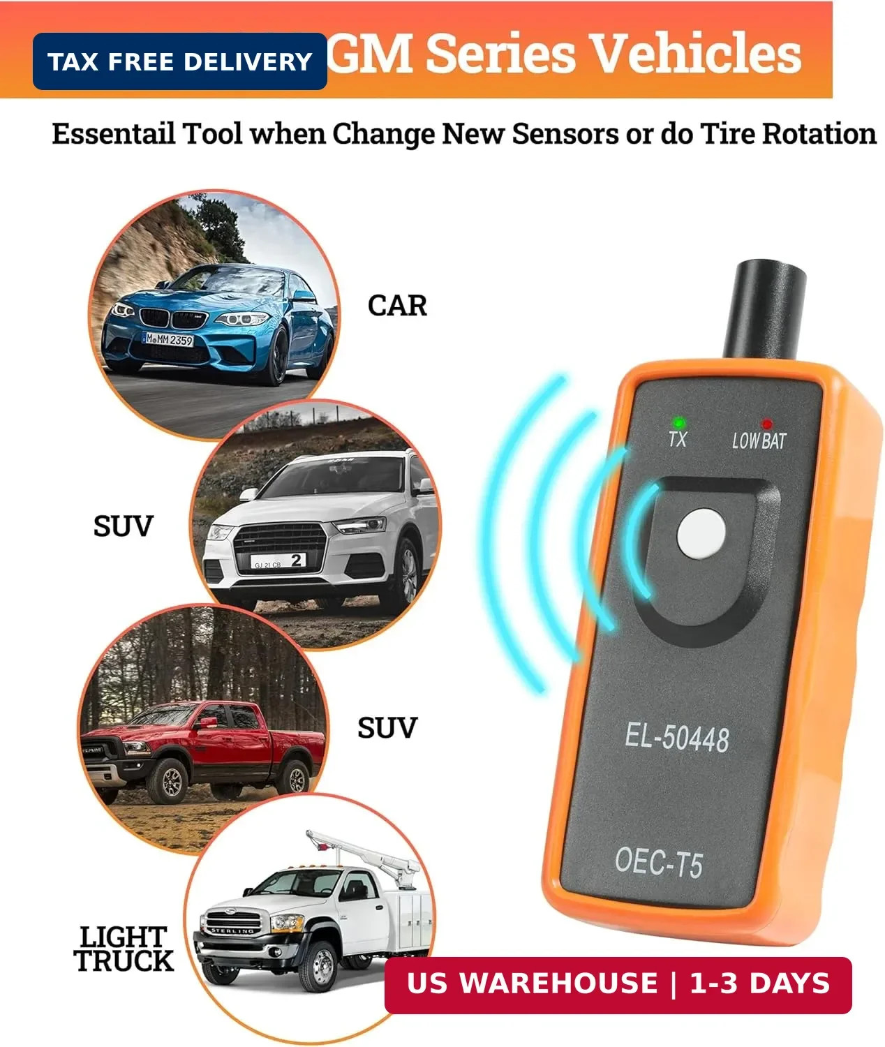 Universal TPMS Relearn Tool,System Programming Training,OEC-T5 Tire Pressure Mon