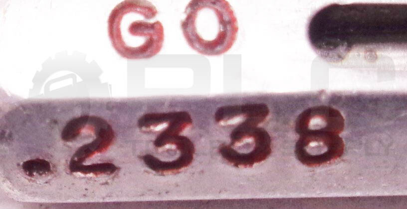 NEW ATLAS 1/4-40UNF-3A THREAD PLUG GAGE GO PD.2338 NOGO PD.2316
