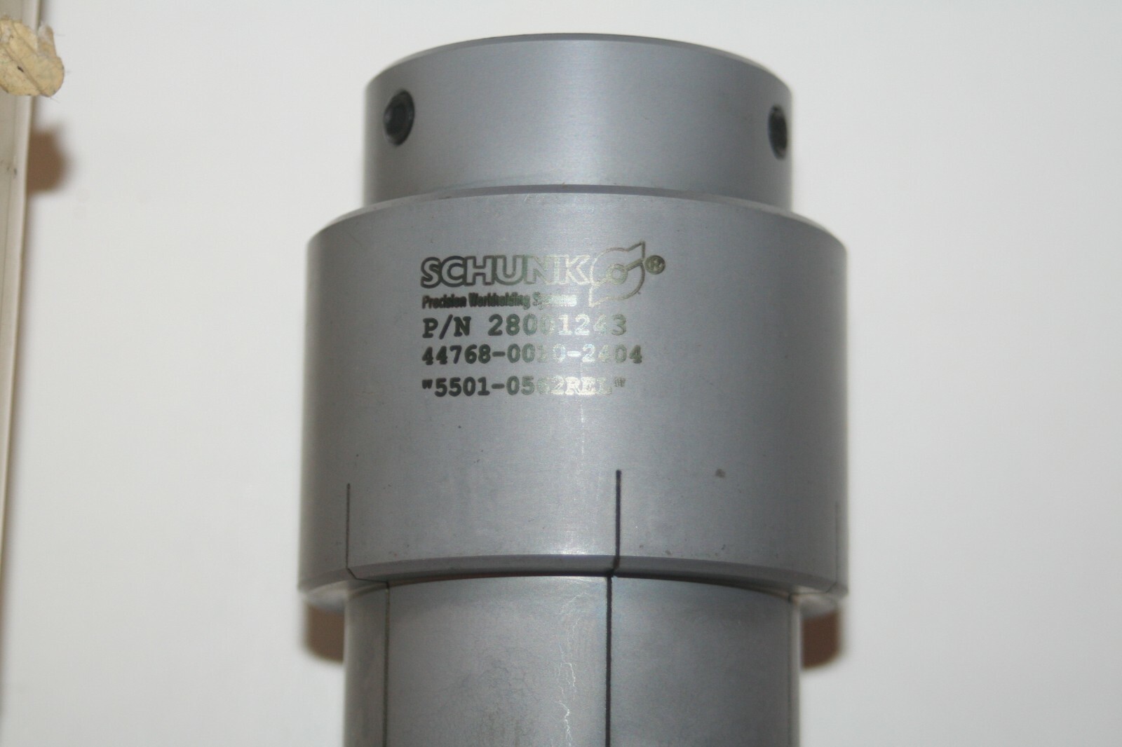 SCHUNK 28001243 Intermediate Sleeve w/Step 24mm ID, 41.2395 mm OD * NEW *