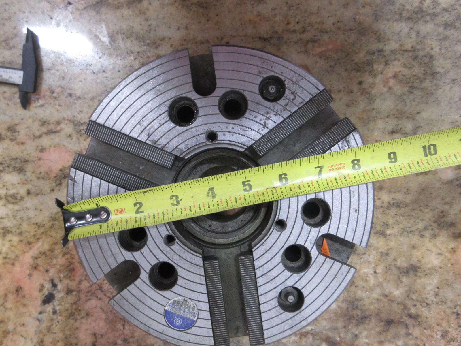 NIKKO PRECISION CNC LATHE CHUCK 816188 H 8.5″ 1.95″ 8″ INCH
