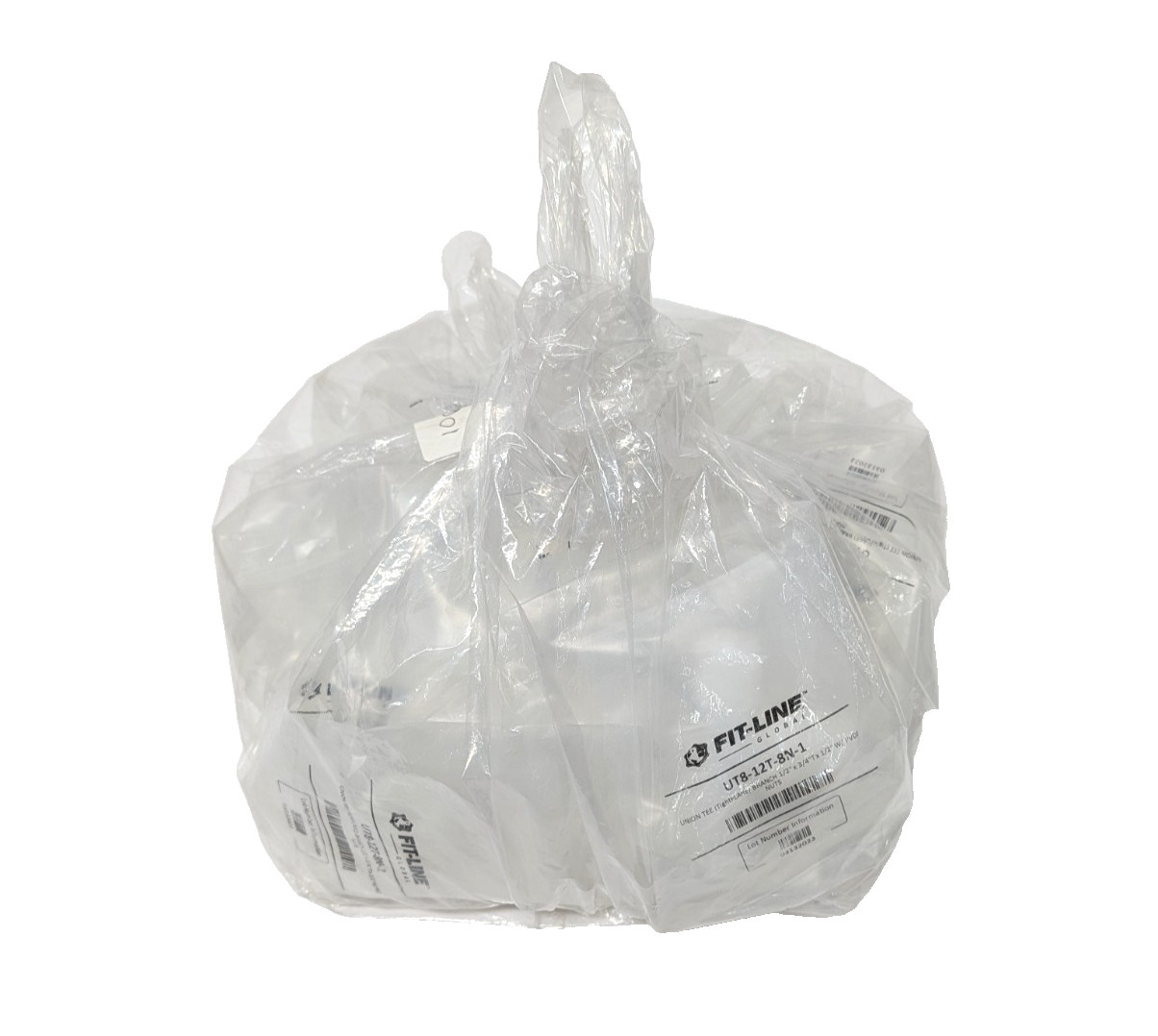 FIT-LINE UT8-12T-8N-1 Union Tee (TightFLARE) Branch 1/2″ x3/4″T x1/2″, Qty. 1