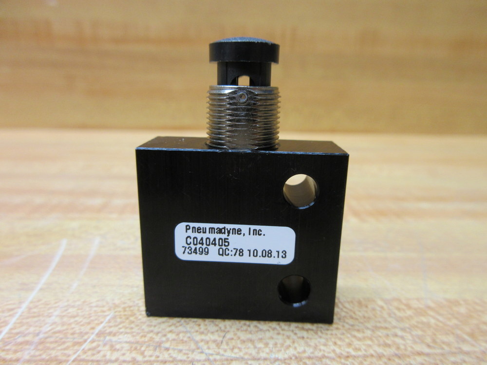 Pneumadyne C040405 Push Button Control Valve