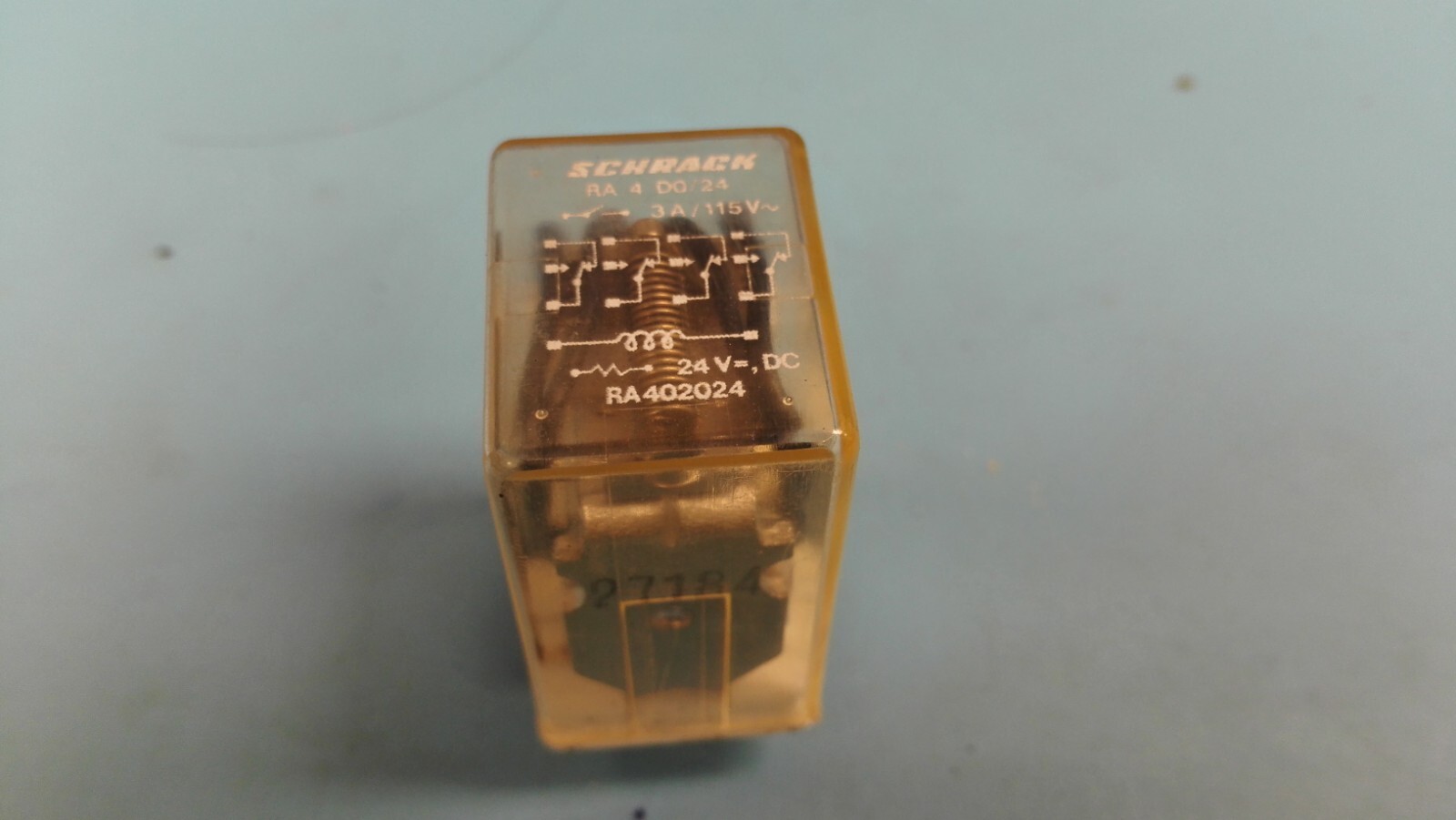 SCHRACK RA4D0/24 RELAY NEW