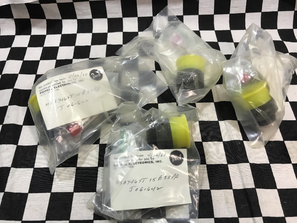 TE Connectivity Circular MIL Spec Connector DJT 37C, MS27467T15B35PA, BOX 13 “G”