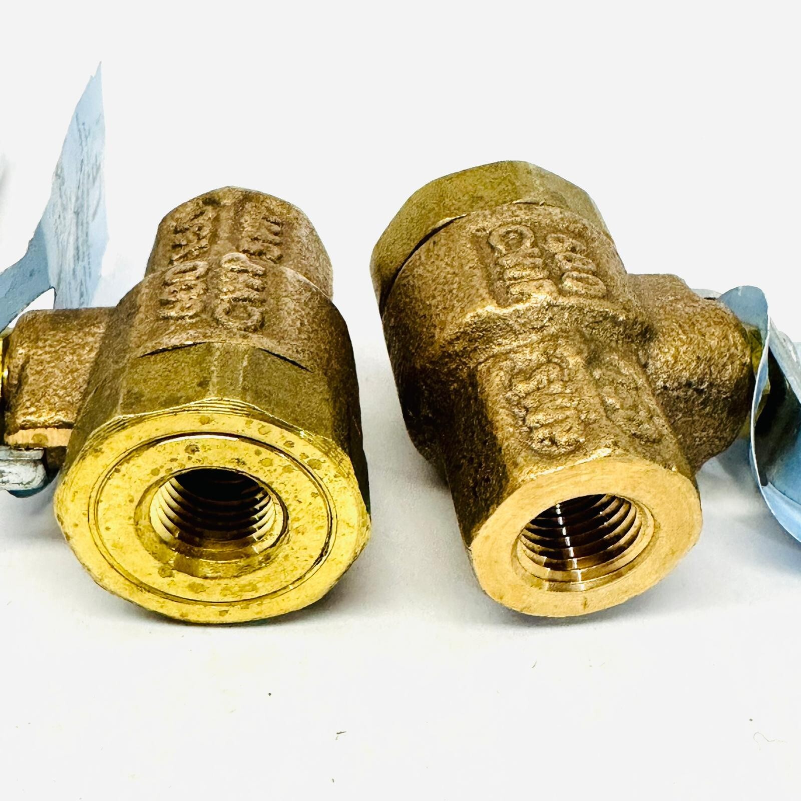 (LOT OF 2) 1/4″ APOLLO 77CLF-101-01 BALL VALVE LEAD FREE