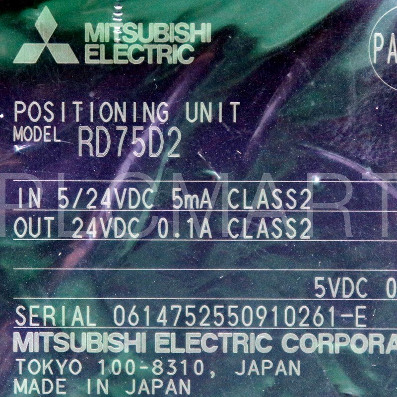 (NEW OTHER) MITSUBISHI RD75D2 POSITIONING UNIT FedEx Free Intl’ Shipping!