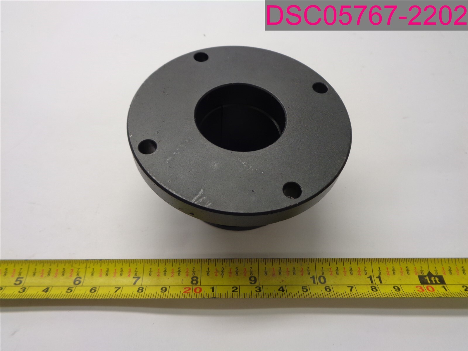 Stafford 1L108MXR Steel Round Flanged Shaft Mount, Shaft Support Clamp, Black Ox