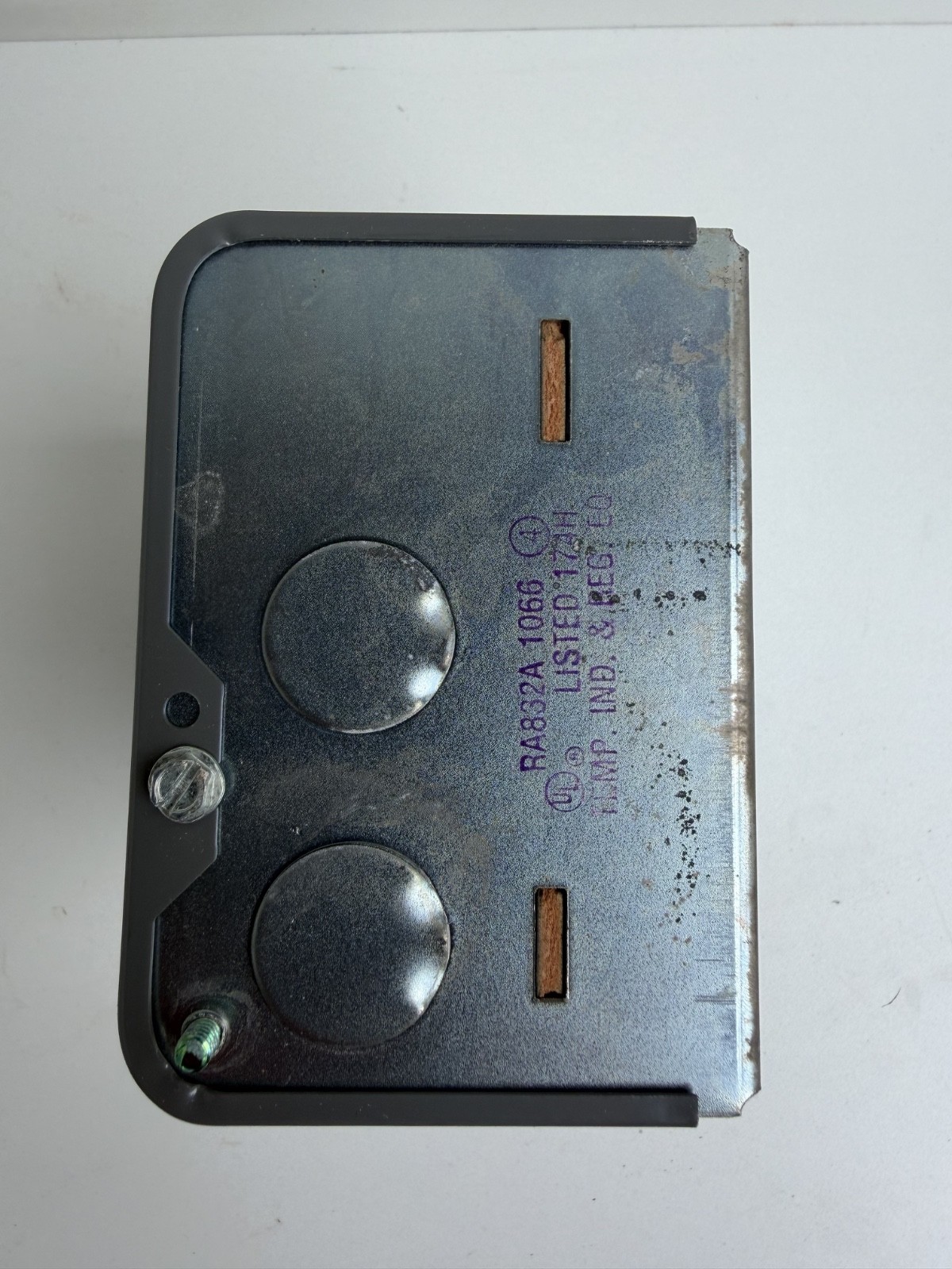 Honeywell RA832A1066 Hydronic Switching Relay 24 120V DPST NOS