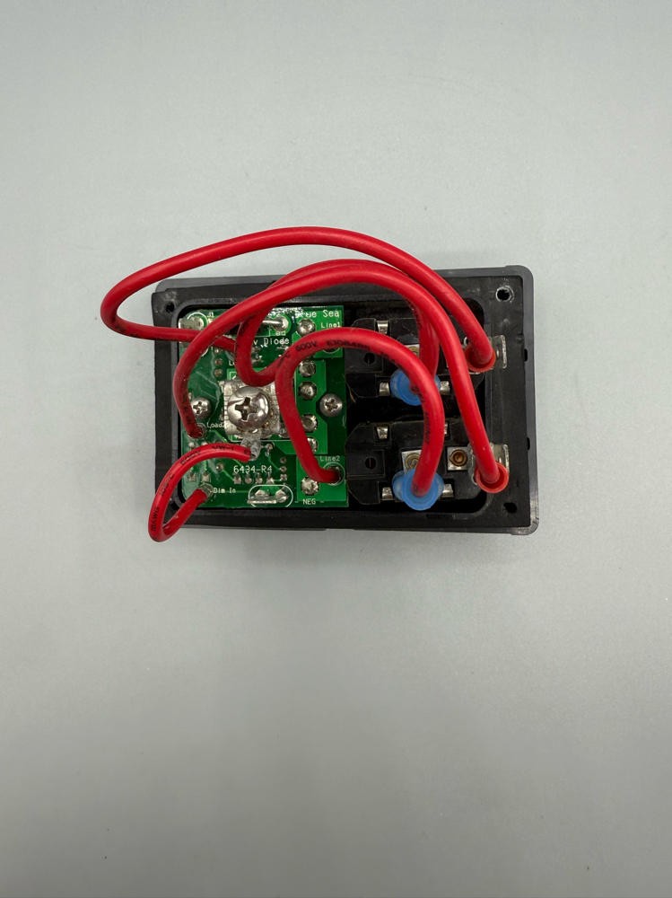Blue Sea Systems 4302 Switch Panel WD 12VDC 2 POS CP, Fuses