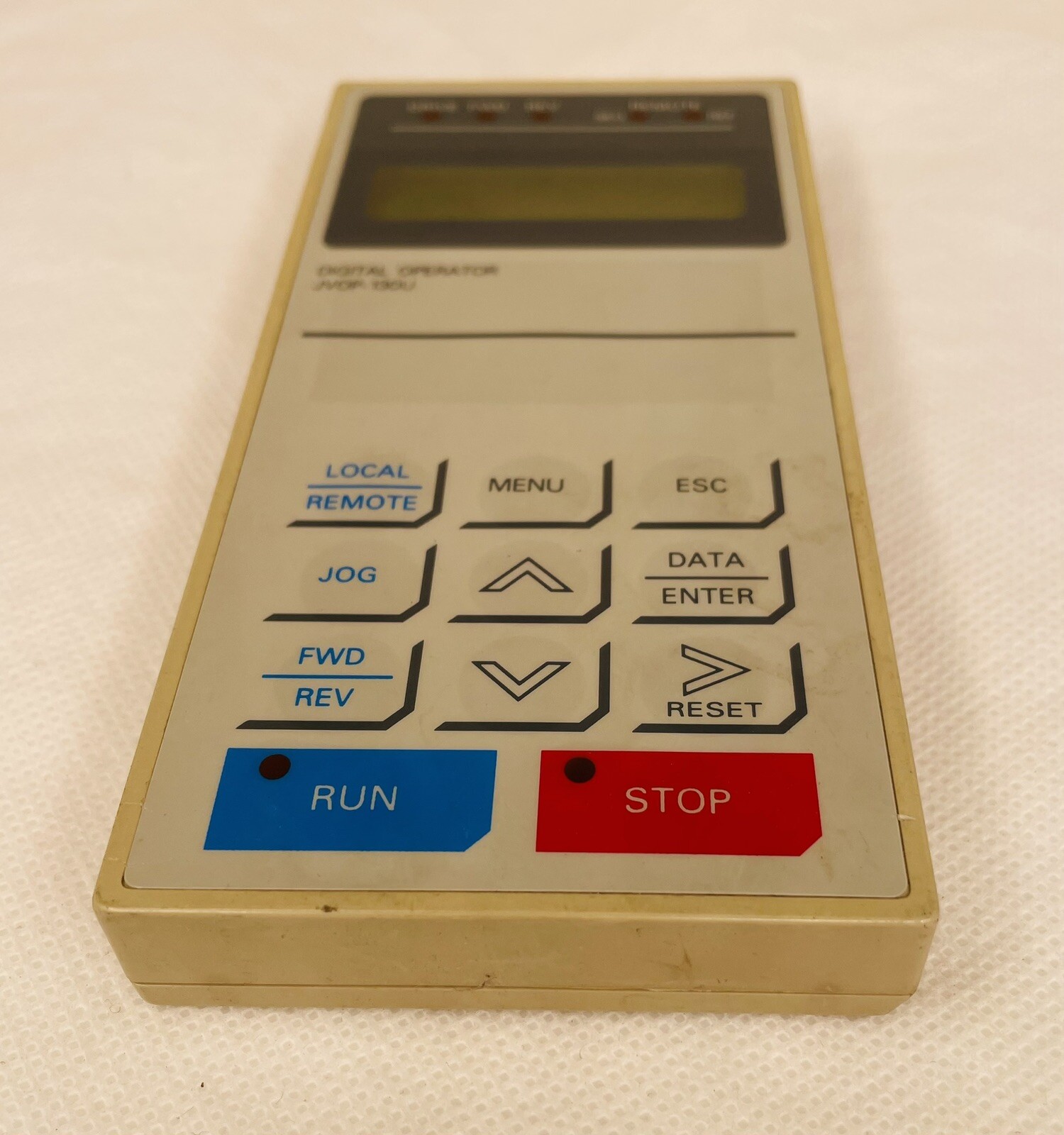 YASKAWA JVOP-130U JVOP 130U DIGITAL OPERATOR KEYPAD HMI Remote Display Tested